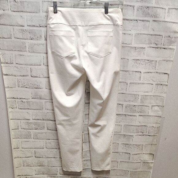 Lilly Pulitzer White Ankle Pants with Modern Fit - Picture 4 of 4
